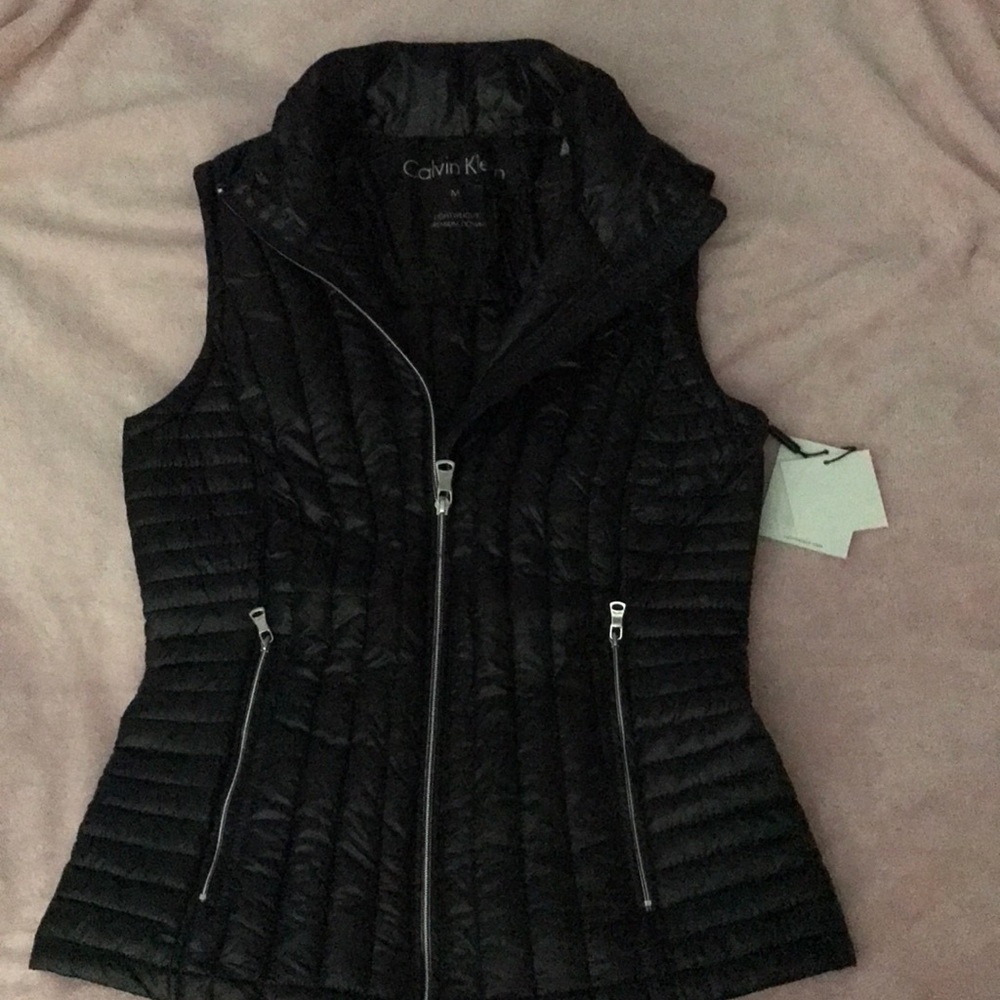 New Calvin Klein black vest